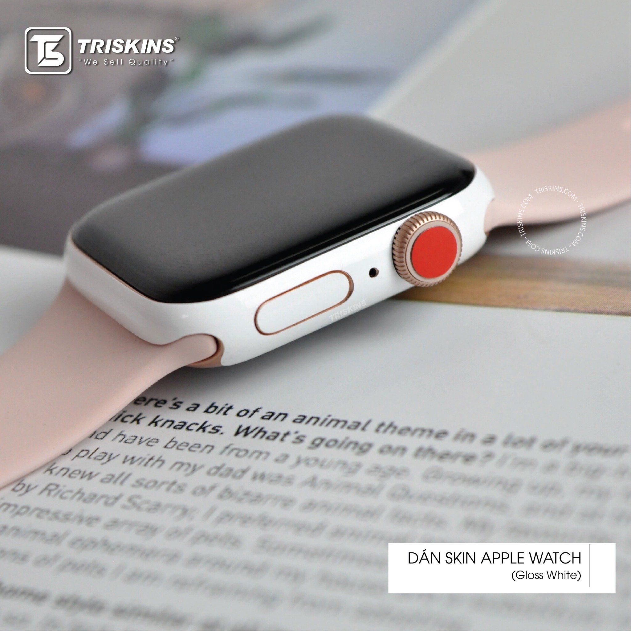  Skin 3M Apple Watch | Giả Gốm Ceramic 