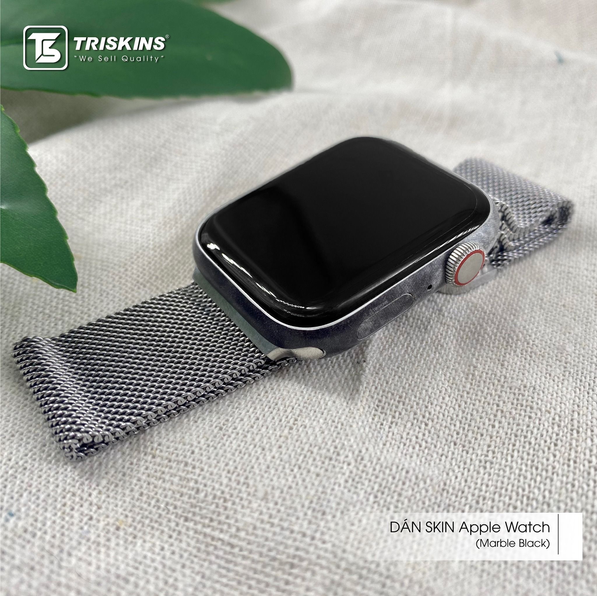  Skin 3M Apple Watch | Marbel Black 