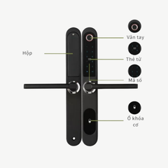 Khóa Vân Tay Cửa Nhôm Keyee XF11 PRO