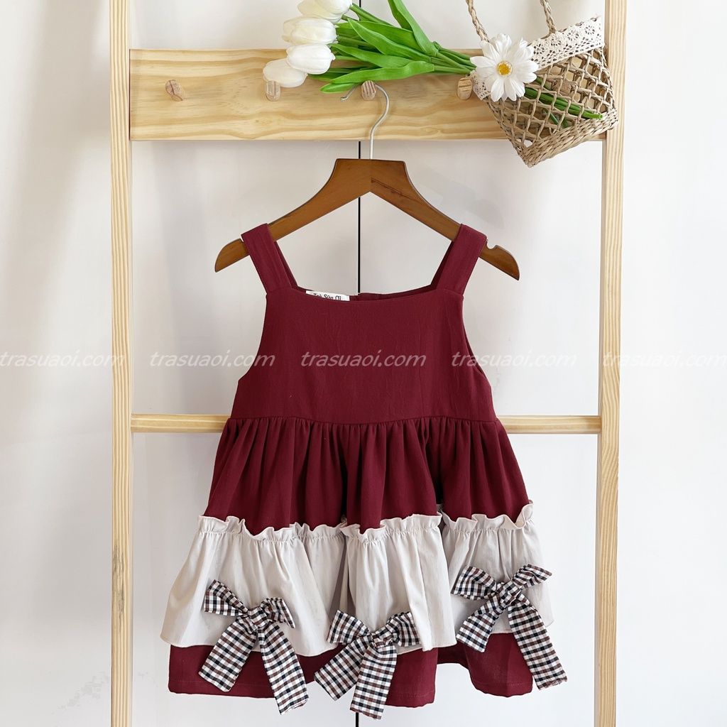 Váy Ba Lỗ Cổ U Xoè Nữ BUSY Thun Gân Co Giãn Ôm Sát VCU3  Shopee Việt Nam
