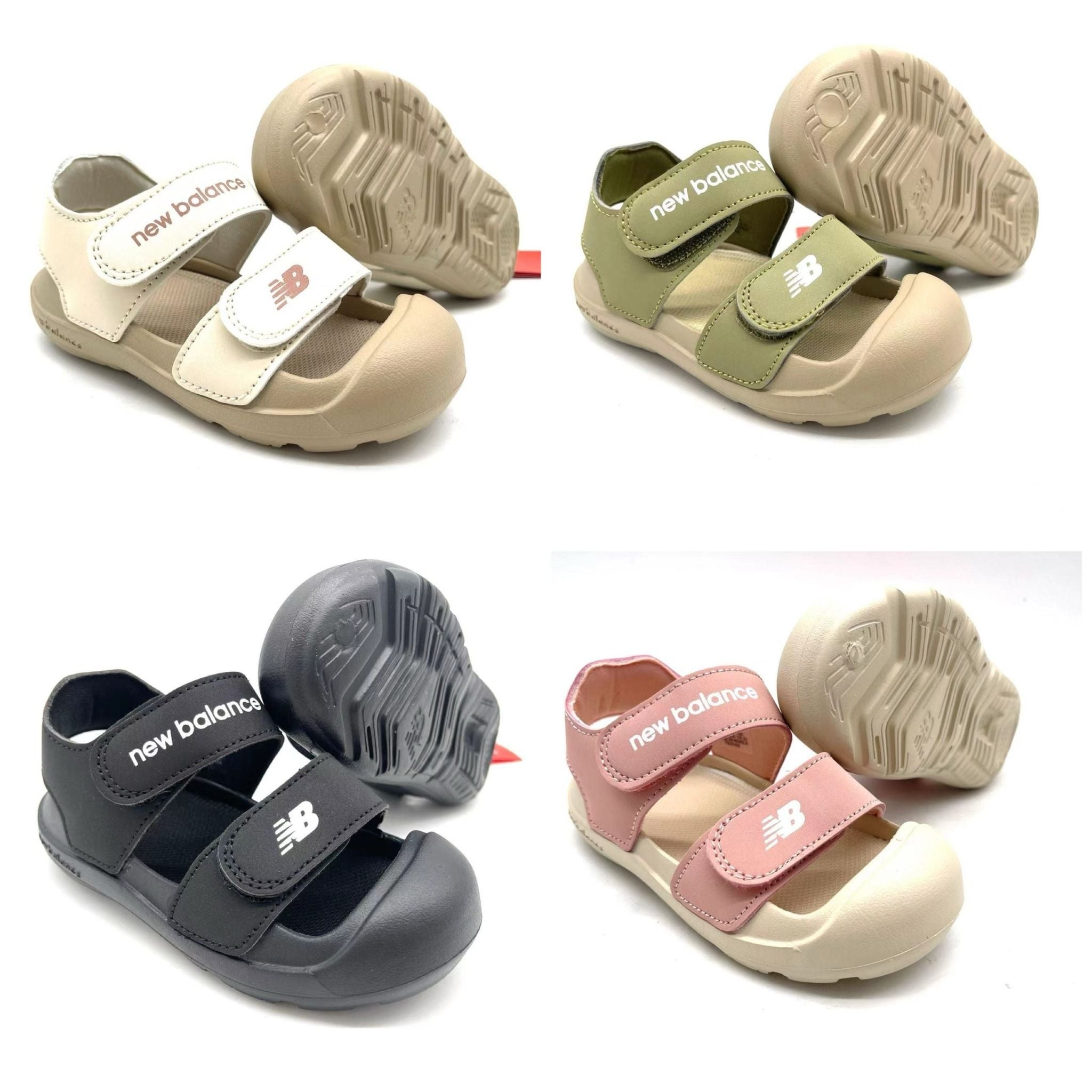 Sandal New balance rọ trẻ em xuất dư xịn, xăng đan bé trai bé gái NB rọ  siêu đẹp size 24-35