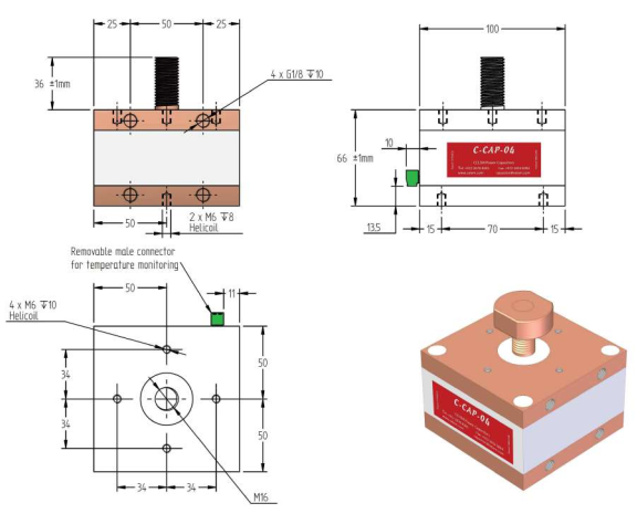  C-CAP 04 Water-cooled capacitor 