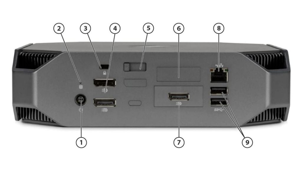 Máy trạm Tiny HP Z2 Mini G4 Workstation
