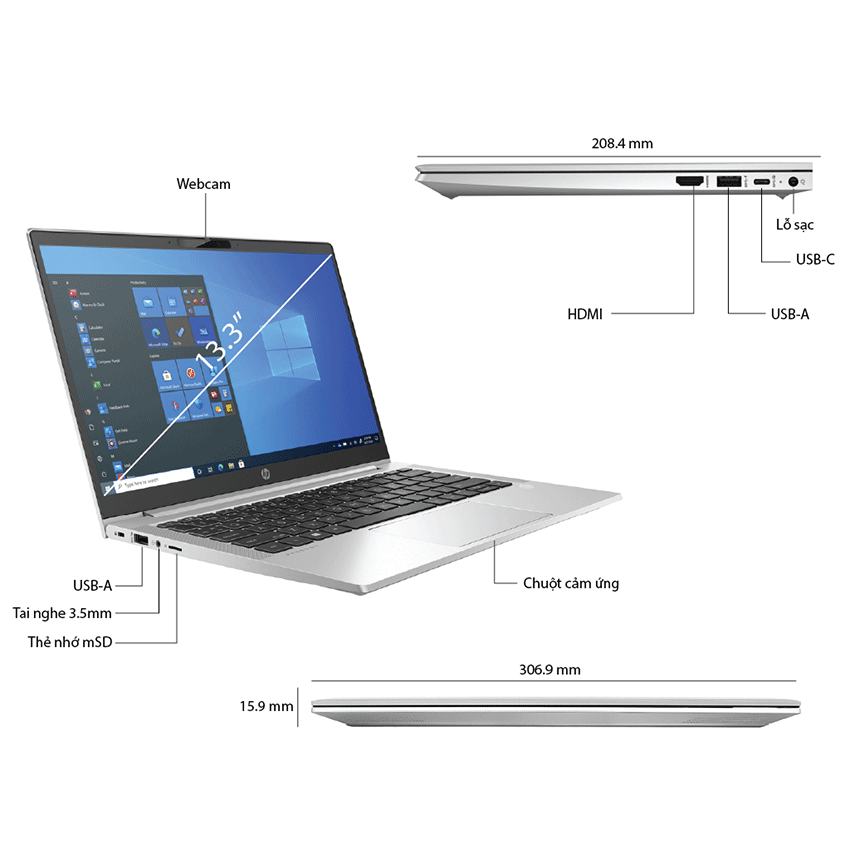 Laptop HP ProBook 430 G8 i5-1135G7/ 16GB/ 512GB/ 13.3