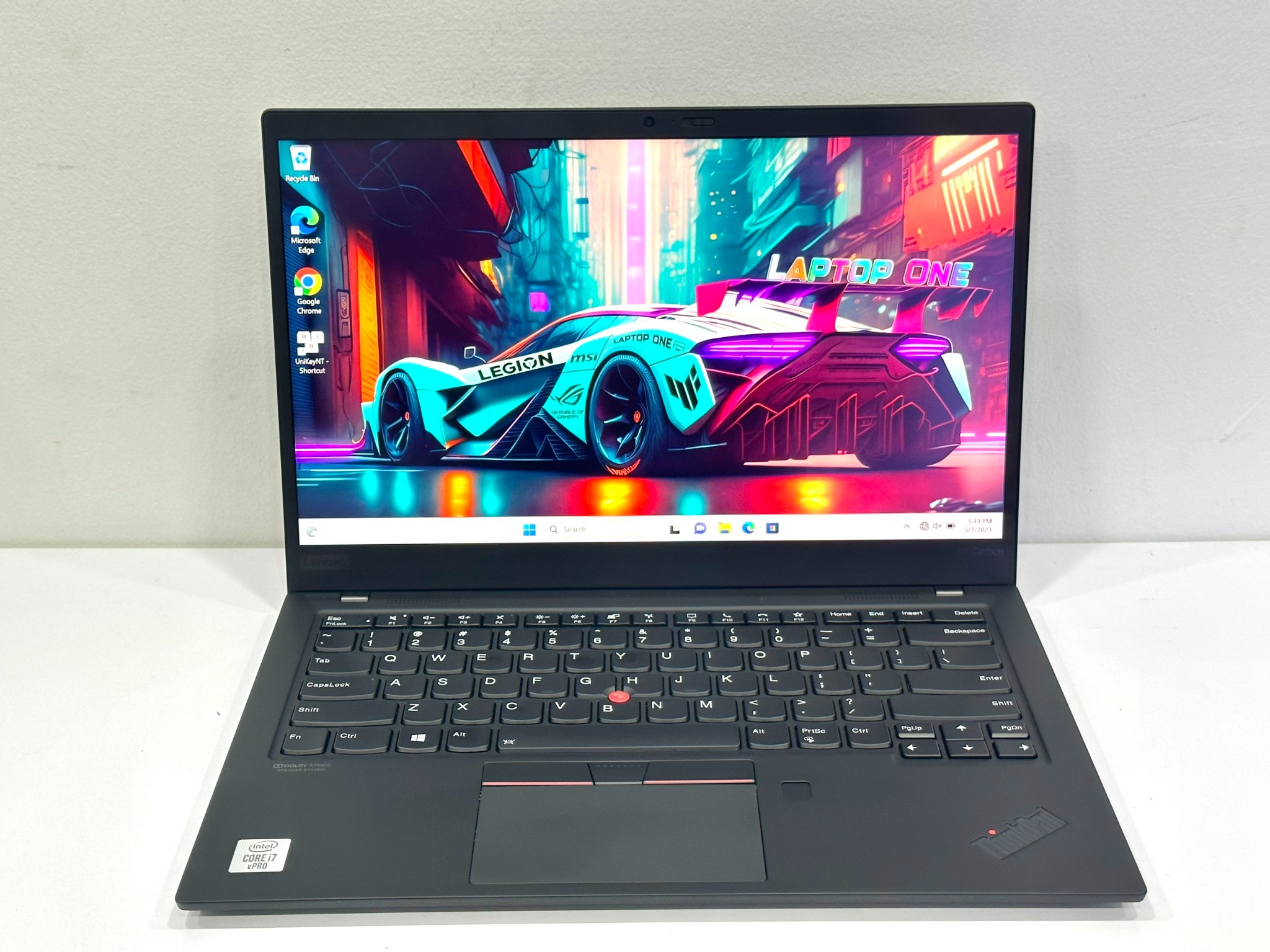 Thinkpad X1 Carbon Gen 8 Core i7-10610U / RAM 16GB / SSD 512GB / Màn 14.0  inch FHD