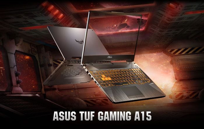 Asus TUF A15 FA506I AMD Ryzen 5 4600H Ram 8G SSD512G Vga 1650Ti 4G Màn 15.6