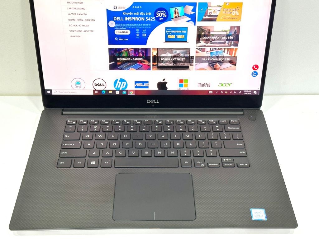 Dell Precision 5530 I7-8850H 32Gb SSD 512Gb 15.6 Inch 4K Touch P1000m