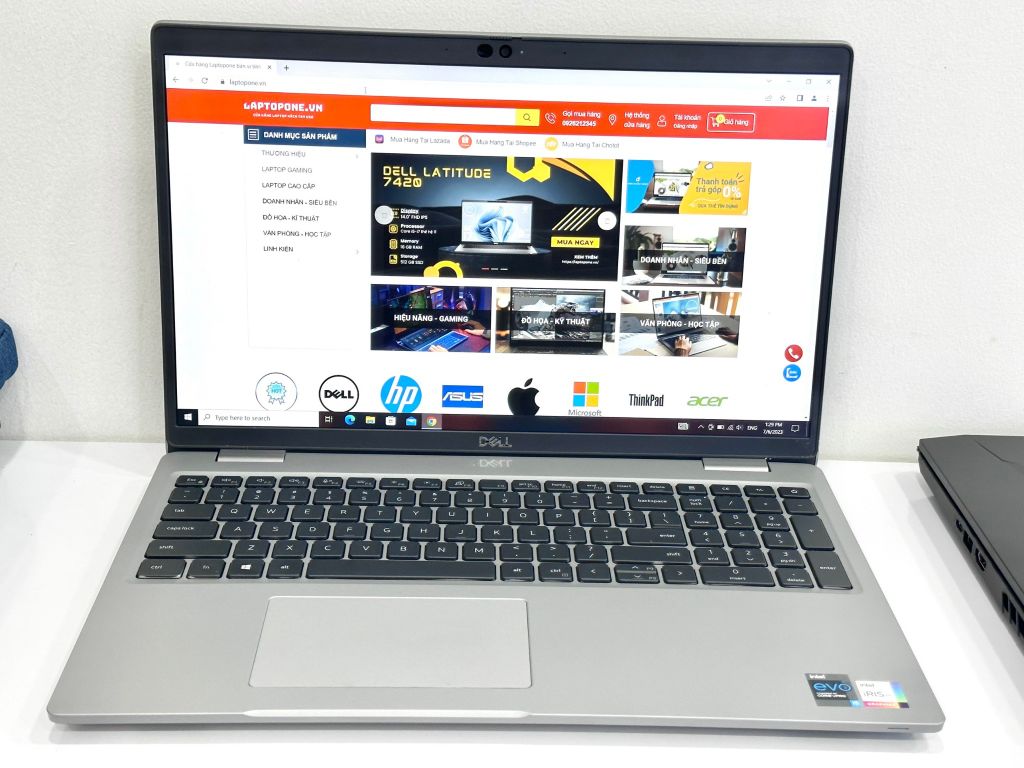 Laptop Dell Latitude 5520 2021 (Core i5-1135G7| Ram 16GB | 512GB SSD | FHD) Văn Phòng Giá Rẻ/ Dell Thế Hệ 11/ Laptop Dell Cũ Xách Tay