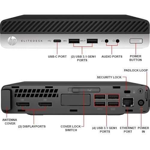 Máy tính Tiny HP EliteDesk 800 G3 mini