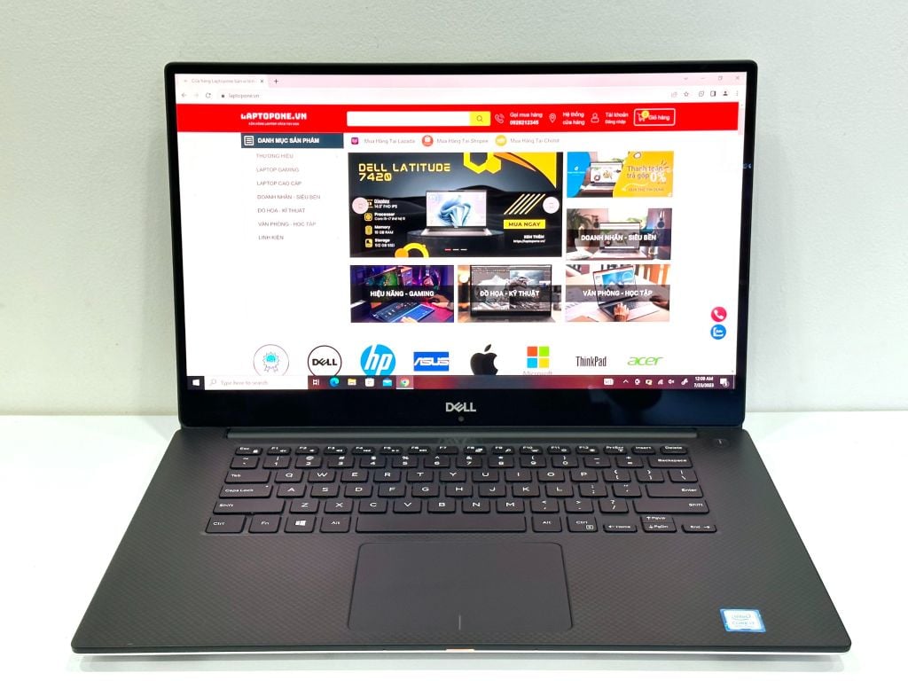 Dell XPS 15 9570 - I7 8750H 32G SSD 512G Nvidia GTX 1050Ti 15.6 Inch FHD