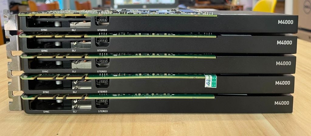 VGA Nvidia Quadro M4000 8G GDDR5 256 bit, Card màn hình tháo máy, card màn hình cũ card đồ họa giá rẻ