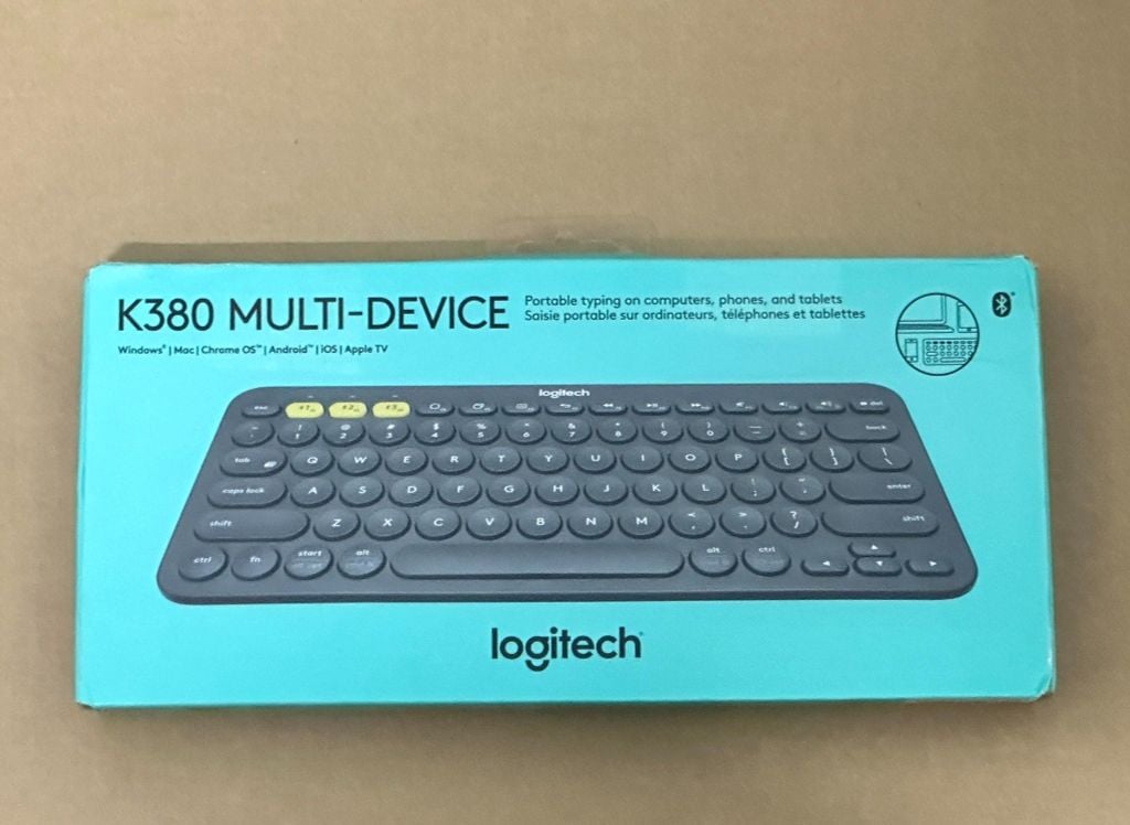 Bàn phím Bluetooth Logitech K380, Logitech K380 Multi-Device Bluetooth Keyboard