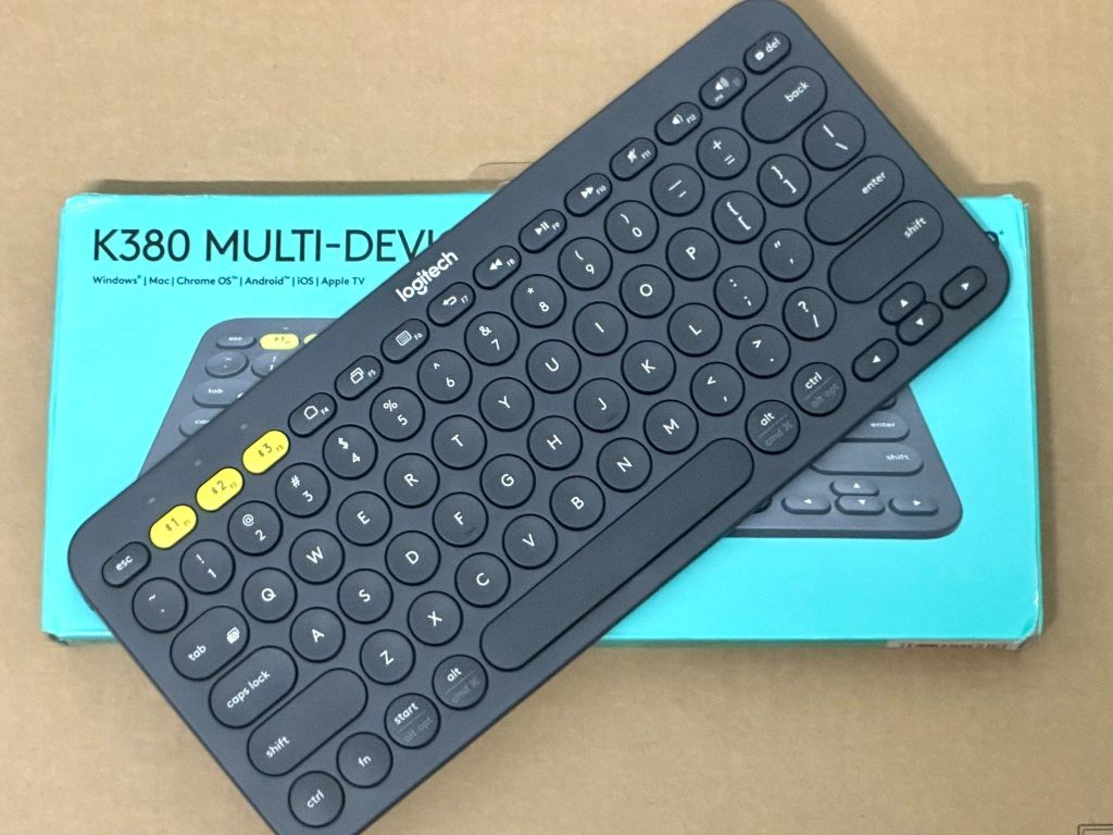Bàn phím Bluetooth Logitech K380, Logitech K380 Multi-Device Bluetooth Keyboard