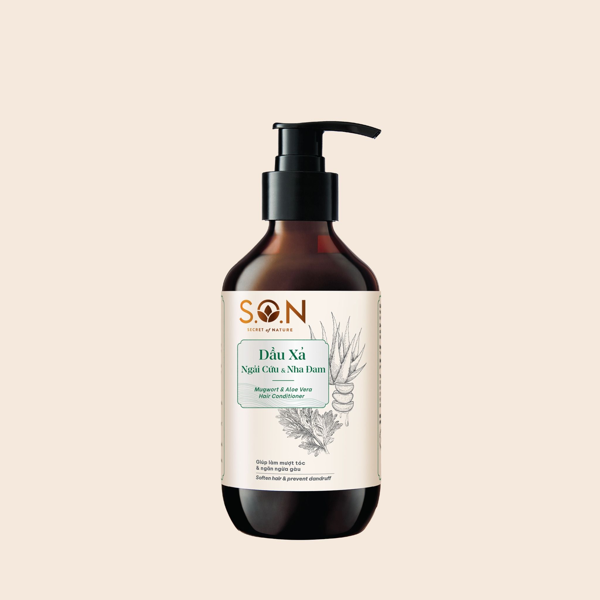  Dầu Xả S.O.N Ngải Cứu & Nha Đam 250ml/450ml 