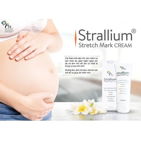 Kem mờ, ngừa rạn da Fixderma Strallium Stretch Mark Cream 75g