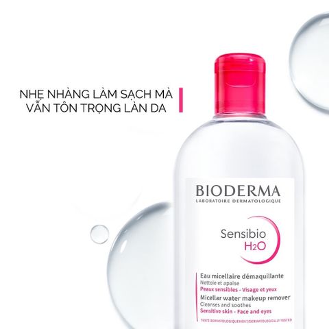 Nước tẩy trang Bioderma dành cho da nhạy cảm 500ml