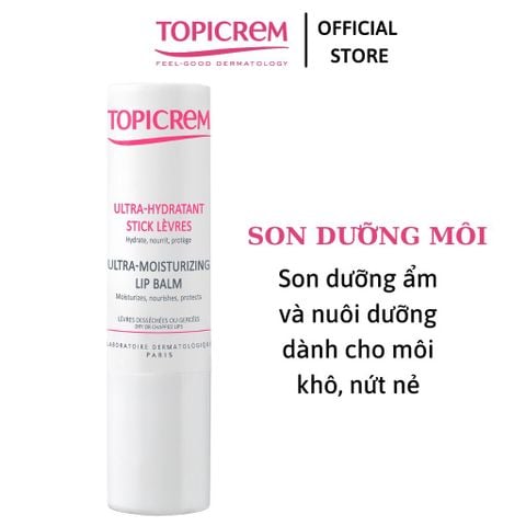 [Chính hãng] Son dưỡng ẩm, tái tạo Topicrem 4gr