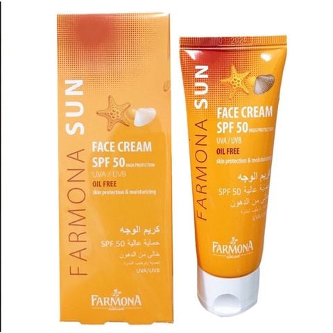 Kem Chống Nắng Da Dầu FARMONA SUN FACE CREAM SPF 50 OIL FREE