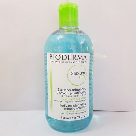 Nước tẩy trang Bioderma dành cho da dầu và da hỗn hợp 500ml