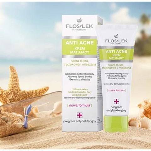 Kem dưỡng Floslek Mattifying Anti Acne Mattifying Cream