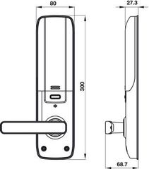 Khóa từ HAFELE EL7800 – TCS 912.05.763