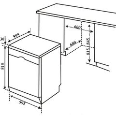 Máy rửa chén độc lập BOSCH SMS6ECI07E