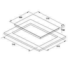 Bếp từ 3 vùng nấu Hafele HC-I773D 536.01.905