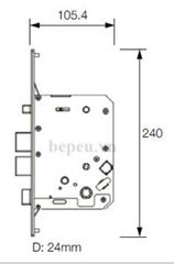 Khóa điện tử Hafele EL9500 – TCS 912.05.315