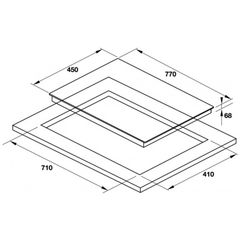 Bếp kết hợp điện từ Hafele HC-M772B