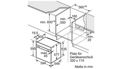 Lò Nướng Kết Hợp Hấp Bosch HSG636BS1