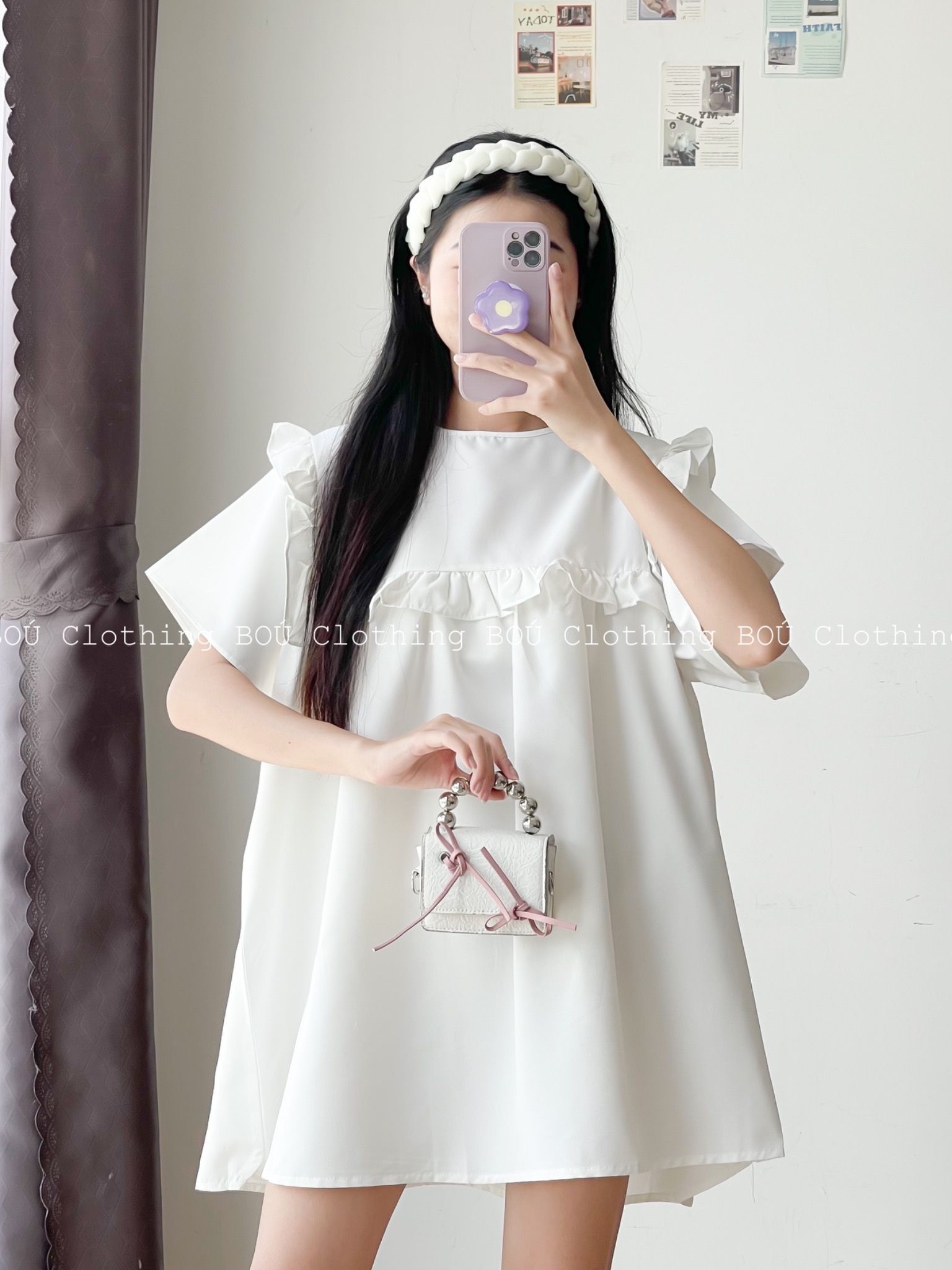 Đầm váy babydoll 2 dây dáng dài tiểu thư, Váy trắng nữ đi biển hai dây có  lót ngực ulzzang kiểu hàn | Shopee Việt Nam