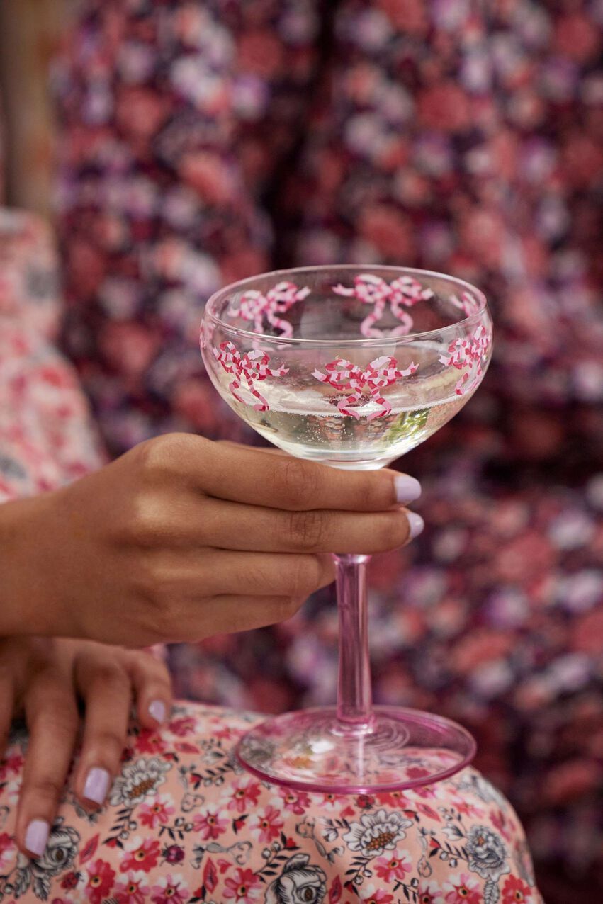  Bộ 2 ly/Set of 2 Coupe Glasses - Bow and Arrow - Cream - 1068894 