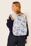  Ba lô đi học/đi làm/Pocket Backpack - 30 Years London Toile - Cream - 1083217 