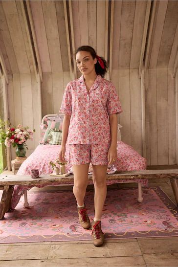  Đồ bộ Pyjamas/PYJAMAS - NIGHTWEAR - Hồng - 173284 