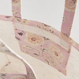  Túi đeo vai/Shopper Bags - Decorated Floral - Pink - B39779 