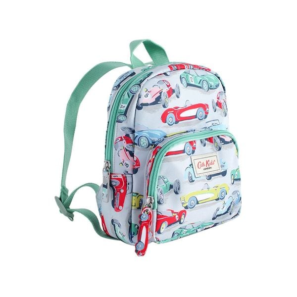  Ba lô cho bé /Kids Mini Backpack - Retro Cars - Green 