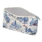  Túi đựng mỹ phẩm/Zip Make Up Bag - 30 Years London Toile 