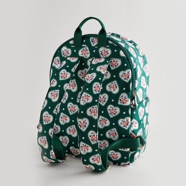  Balo đi học/đi làm/Backpack - Lace Hearts - Green - B85887 
