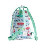  Ba lô cho bé /Kids Medium Backpack - Retro Cars - Green 