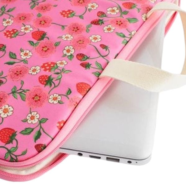  Túi đựng laptop/Laptop Sleeve - Strawberry Small - Hồng 