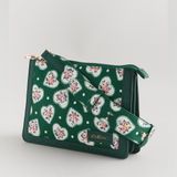  Túi đeo chéo/Crossbody - Lace Hearts - Green - B62338 