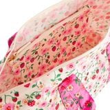  Túi du lịch xếp gọn/Foldaway Overnight Bag - Strawberry small  - Ecru 