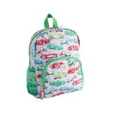  Ba lô cho bé /Kids Classic Backpack - Retro Cars - Xanh Lá 