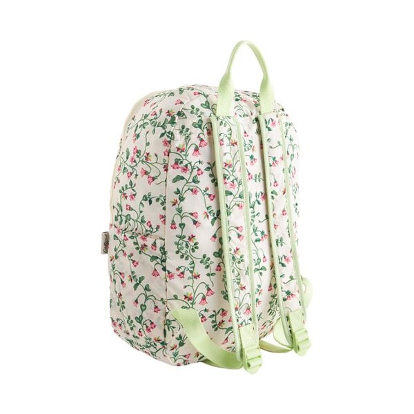 Ba lô đi học/đi làm/Compact Backpack - Twin Flowers - Ecru 