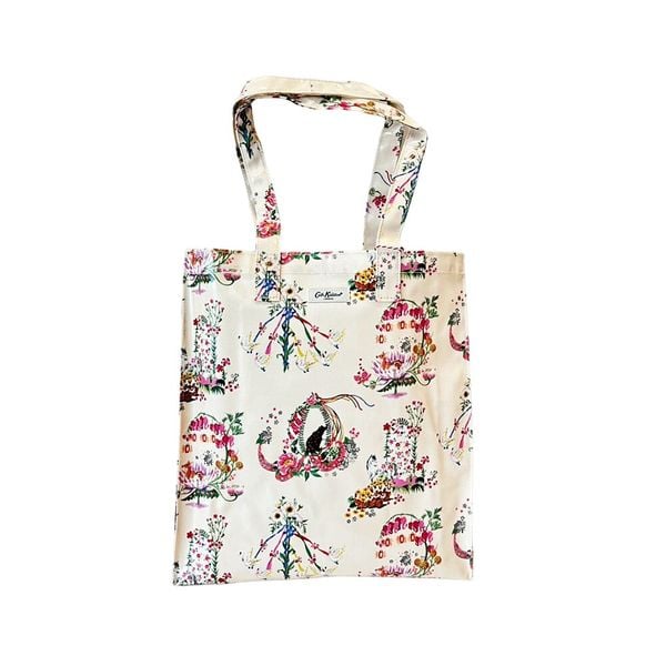  Túi đeo tay/Large Bookbag - Summer Parade - Ecru 