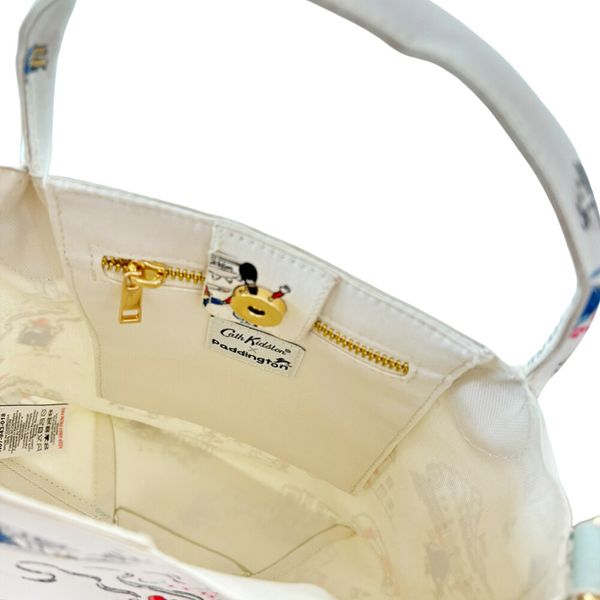  Túi đeo chéo/Corner Handle Crossbody - Paddington - Ecru 