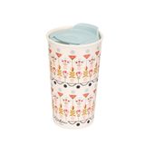  Bình Nước/On the Go - Painted Table Ceramic Travel - Multi - CKPTTMUG300 