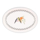  Đĩa/China Range - Painted Table Ceramic Oval Platter - Multi 