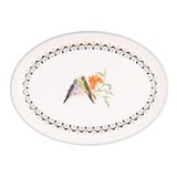  Đĩa/China Range - Painted Table Ceramic Oval Platter - Multi 