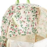  Ba lô đi học/đi làm/Compact Backpack - Twin Flowers - Ecru 